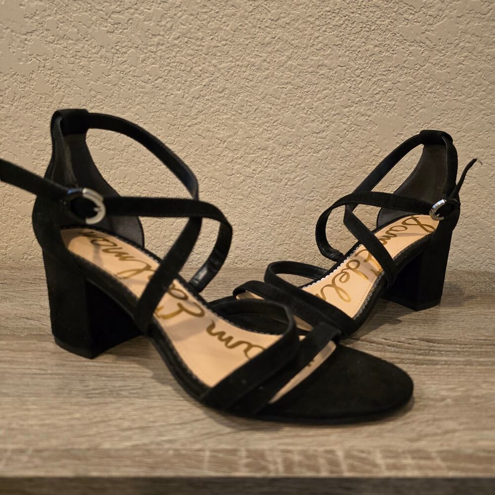 Sam Edelman Women's Stacie Block-Heel Sandals Size 6